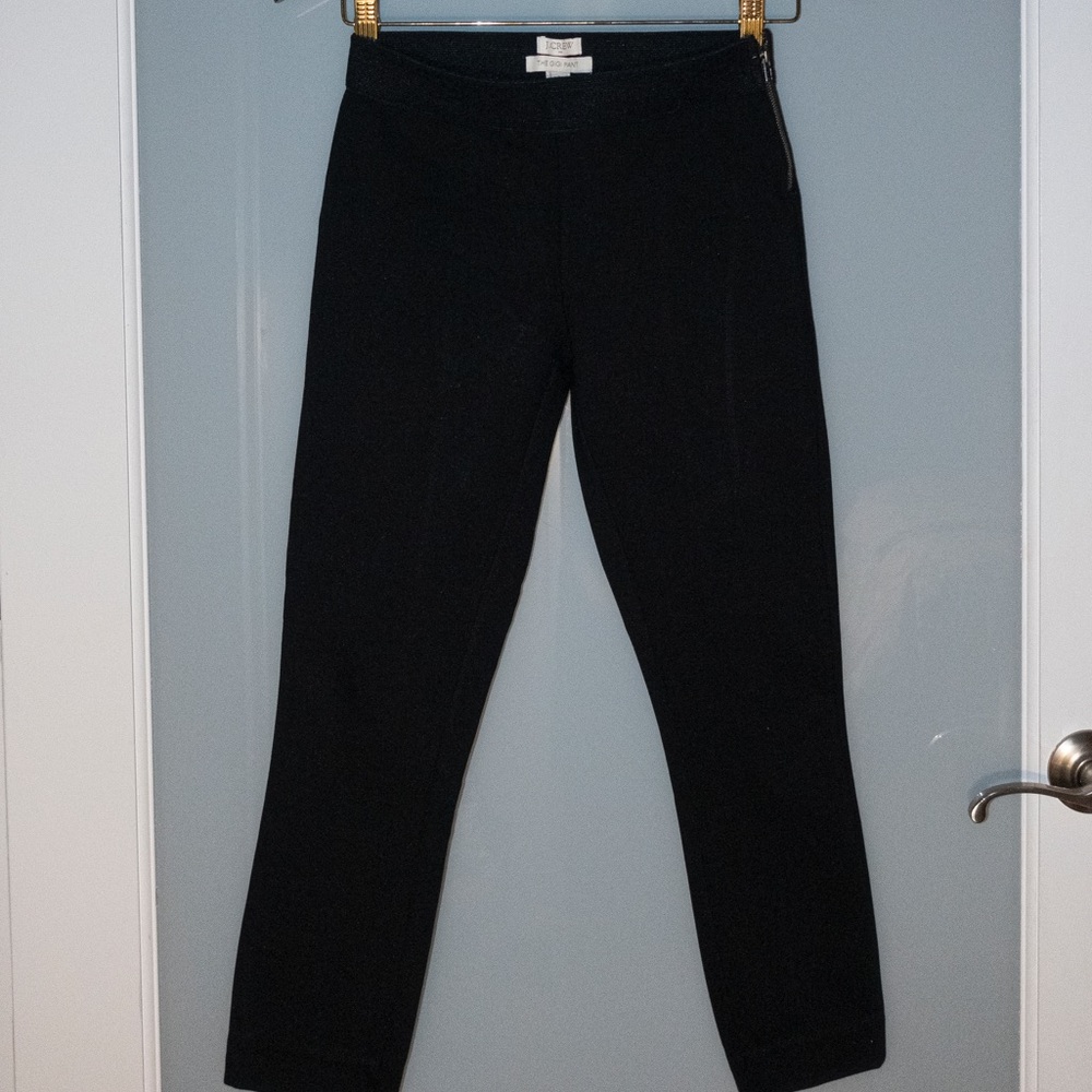 Skinny Black Crop Pants